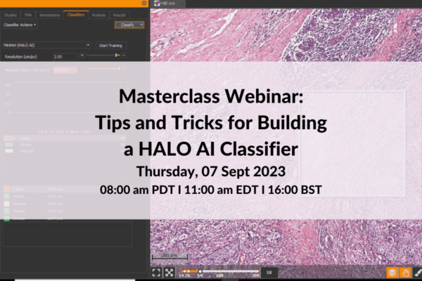 Masterclass Webinar: Tips and Tricks for Building a HALO AI Classifier